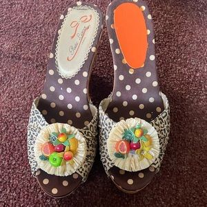 Poetic Licence wedge sandals size 8.5